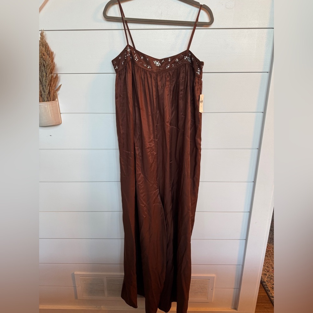 NWT Anthropologie Beaded Wide Leg Jumpsuit
Size Medium - Picture 4 of 12